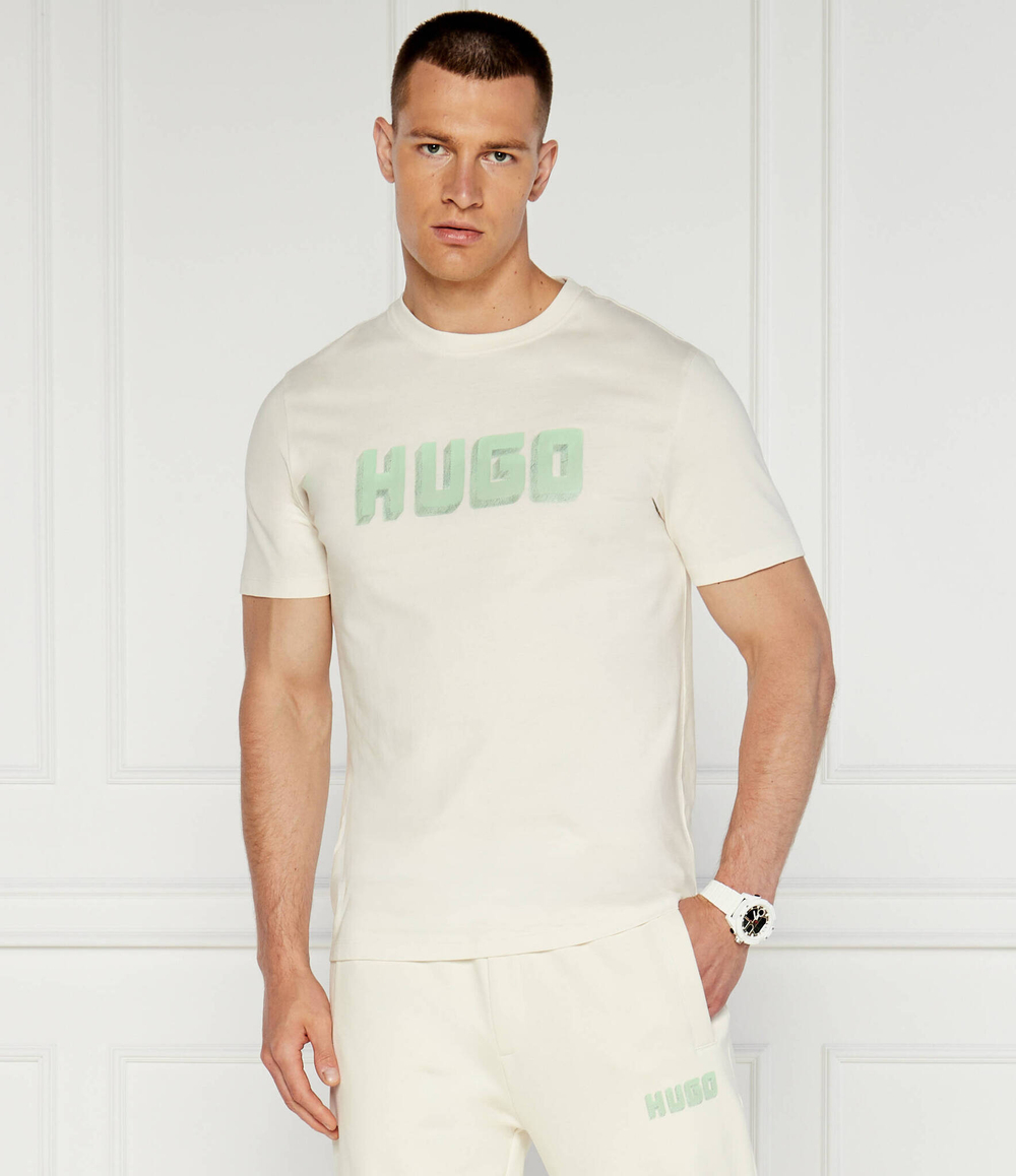 Футболка HUGO - кремовый(50516624)
