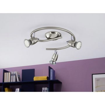 Спот 3*GU10 92643 никель матовый/хром MAGNUM-LED Eglo