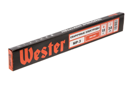 Электроды для сварки WESTER МР-3, 3.0 мм, 1 кг 990-097