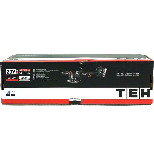 УШМ аккумуляторная 20V (без АКБ и ЗУ) 125мм TEH LG125V