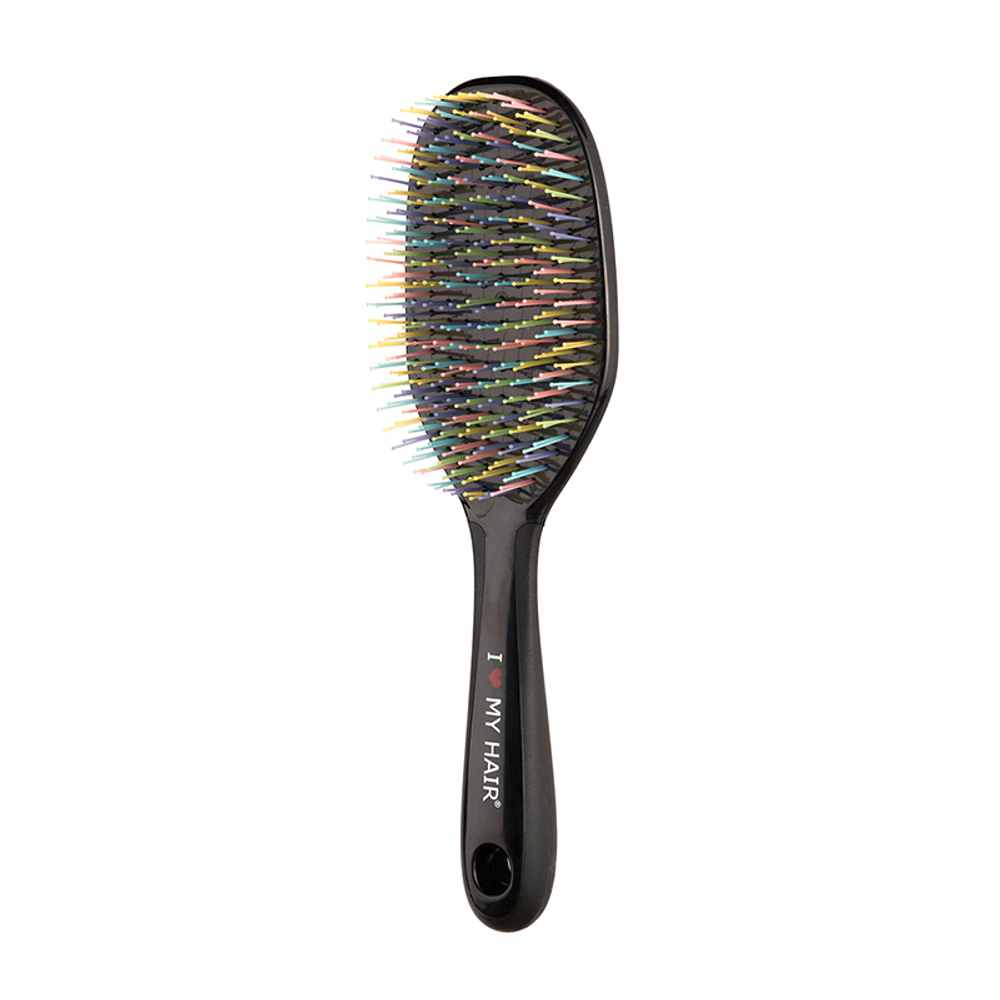 Парикмахерская щётка I Love My Hair "Crazy Brush" 1302, черная