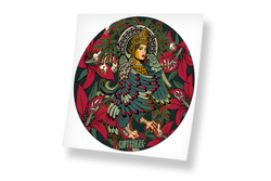 Наклейка водостойкая "Череда-2" винил 12х12см