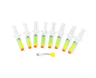 UV добавка для определения утечек фреона BAVIS UVL 8 x 7,5мл с адаптером 1/4" (8 доз по 7,5мл)