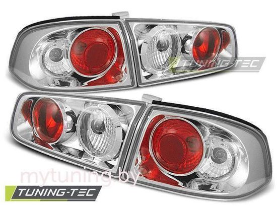 Задние фонари Renault Laguna 2 chrome