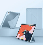 Чехол-книжка WIWU Defender Protective Case для Apple iPad 10.9"/11" (2018-2021) (полиуретан с подставкой) (голубой)