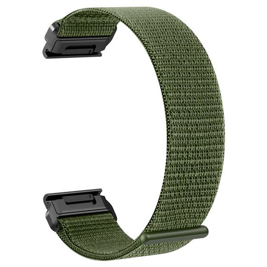 Ремешок TacFit 26 мм. для Garmin Fenix 7x / 6x / 5x / 3, Enduro 2 / Tactix 7, Tactix Delta нейлоновый быстросъемный на липучках