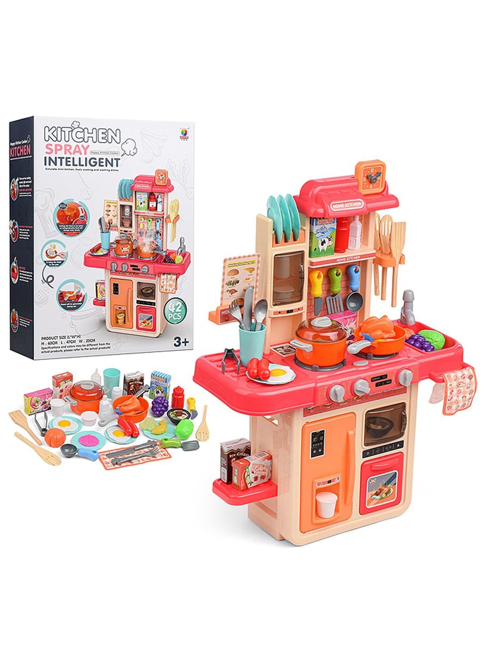 Игровой набор Кухня со звуковыми и световыми эффектами (MJL-708)