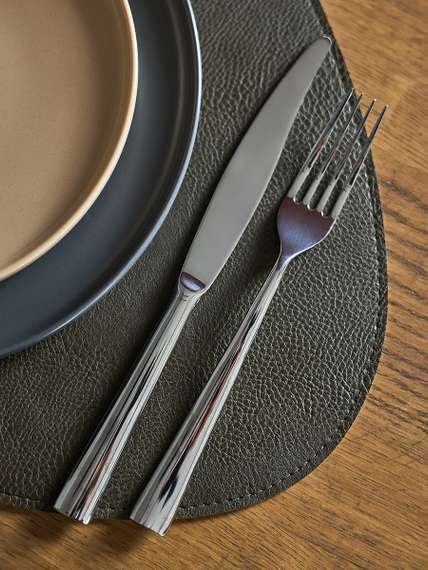 Набор из 2-х двухсторонних сервировочных салфеток drop, 33х41 см, коричневый/карамельный