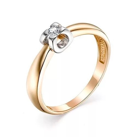 Кольцо из золота с бриллиантами