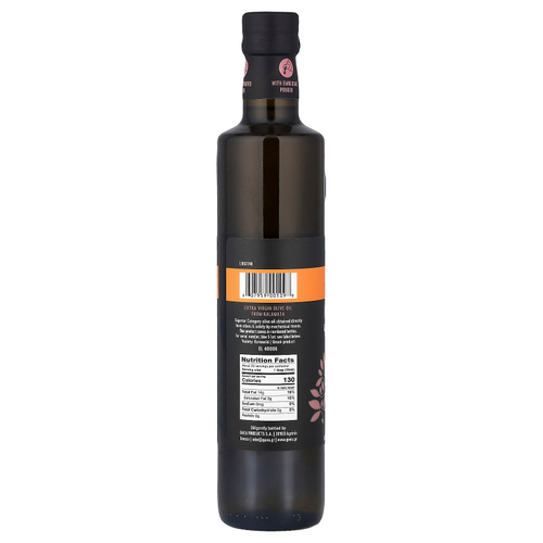 Gaea, Оливковое масло холодного отжима Kalamata, жирный, 500 мл (16,9 жидк. унц.)