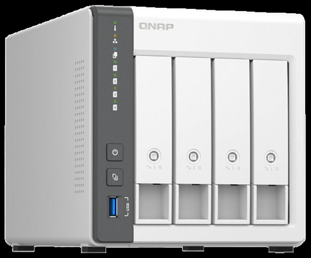 Сетевой RAID-накопитель QNAP  D4 (Rev. C)