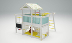 Игровой комплекс из дерева"Baby - 5"