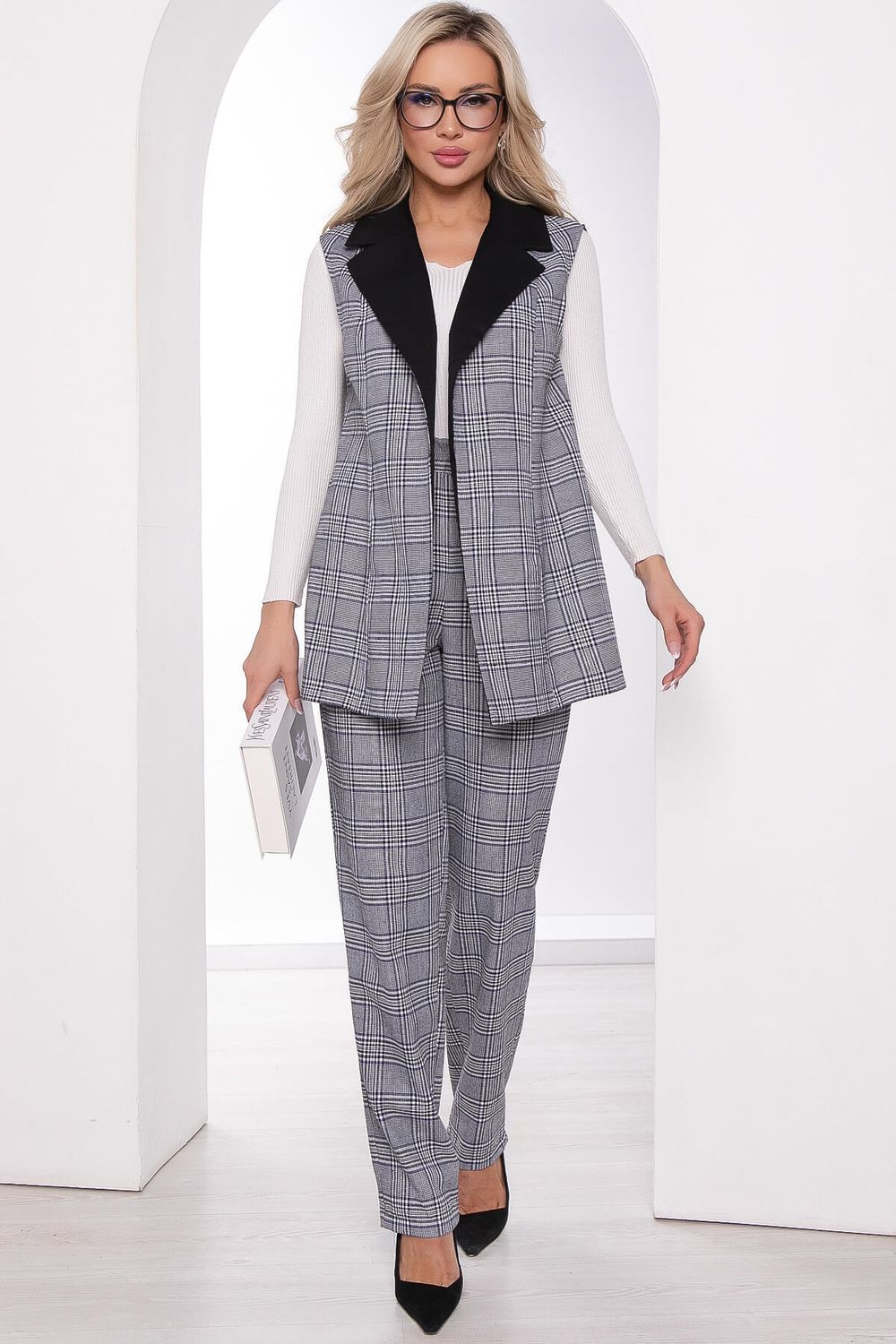 Костюм "Амстердам" (серый) К8408 LT Collection