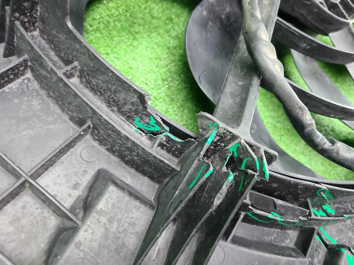 Диффузор с вентилятором Jetour X90 PLUS (21-нв)