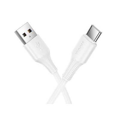 Кабель HOCO X120 USB-Type-C 3A 1м PVC White