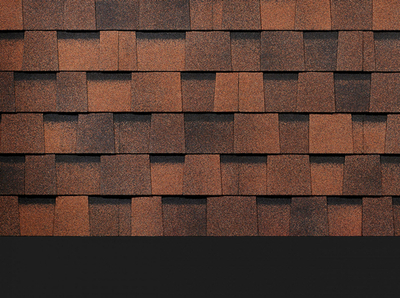 Ламинированная черепица Серия Dragon Lux, кофе