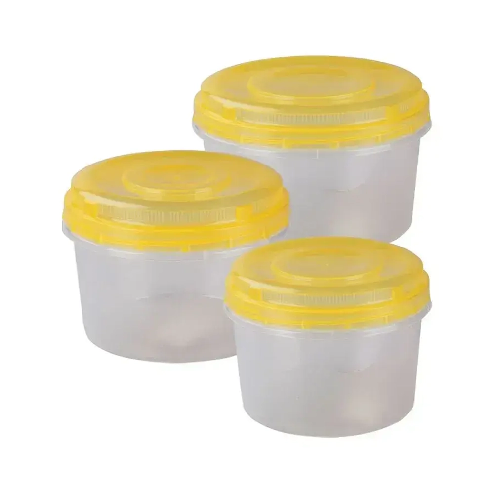 Набор емкостей для СВЧ (0,7л,1л,1,5л) (комплект 12 шт)