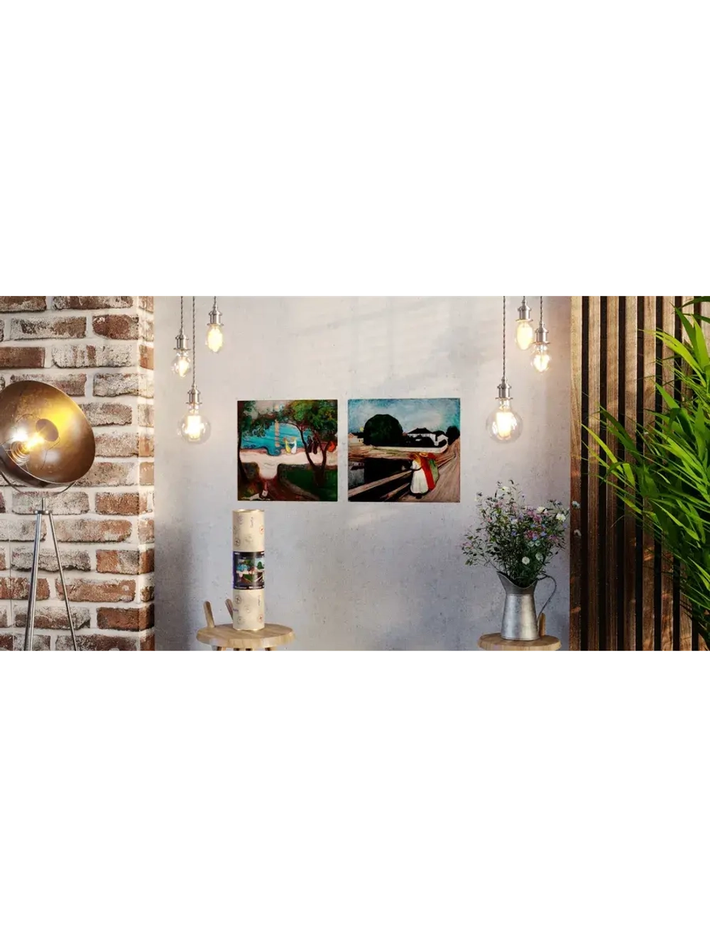 Картины-наклейки на стену для декора интерьерные №127