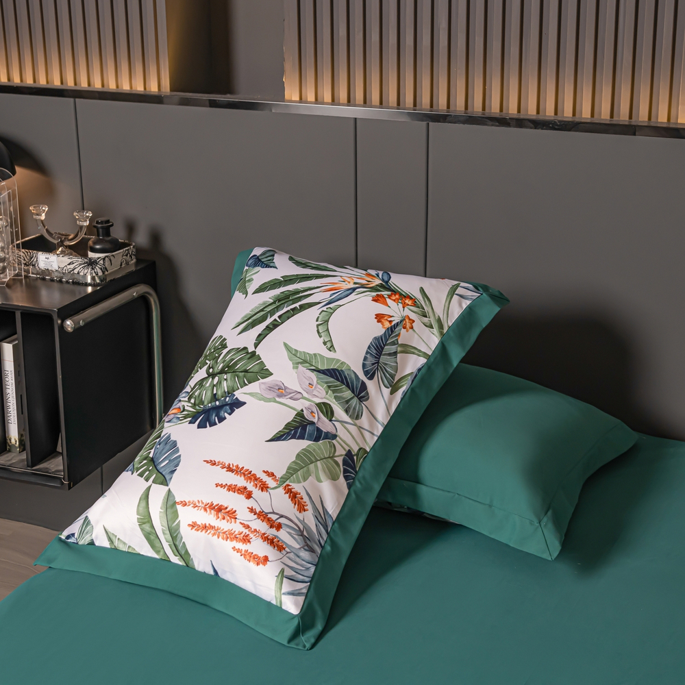 Комплект постельного белья Сатин MS на резинке MSR002