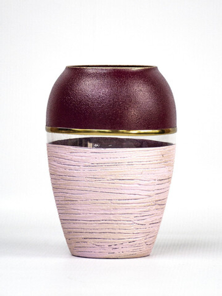 Стеклянная ваза  9381/200/sh159.2