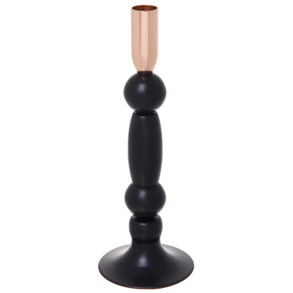 Подсвечник «FARY TALE» 9*27 см, Черный/золото