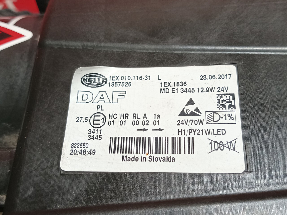 Фара левая LED 2018г