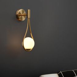 Настенное Бра Hoop Drop Wall Black By Imperiumloft