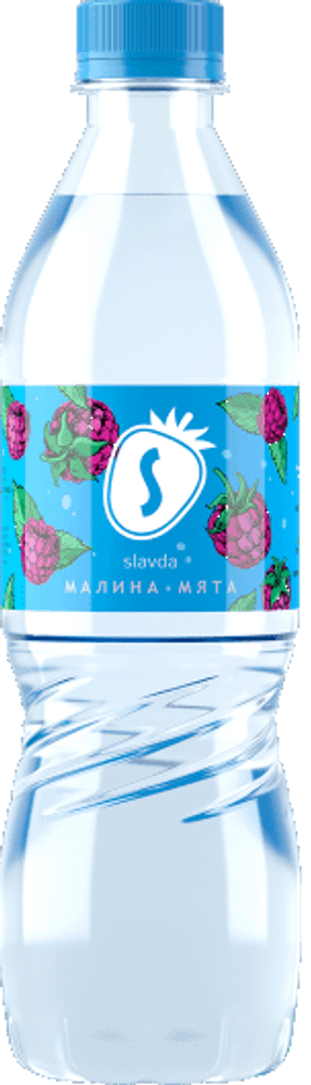 Напиток "Славда" со вкусом малины и мяты, 0,5л,скидка