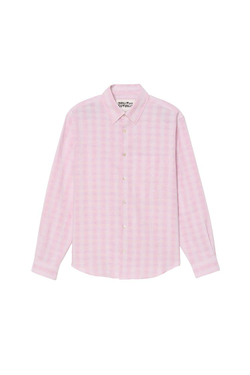 ZARA X BENITO ANTONIO РУБАШКА СВОБОДНОГО КРОЯ, ПАСТЕЛЬНО-РОЗОВЫЙ