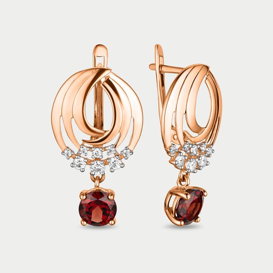 Серьги золотые