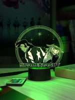 3Д-НОЧНИК "Денди и Мяу" (Space Dandy)