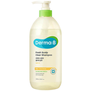 Шампунь бессульфатный с цветочным ароматом DERMA:B Fresh Scalp Clear Shampoo Floral Green 1000 мл