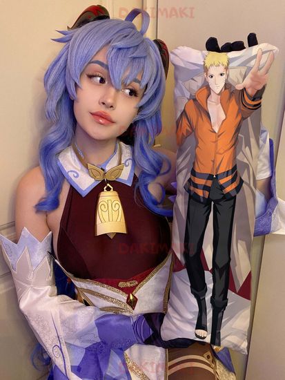 Мини дакимакура Наруто Узумаки из Наруто арт. M0295, 60х20 см