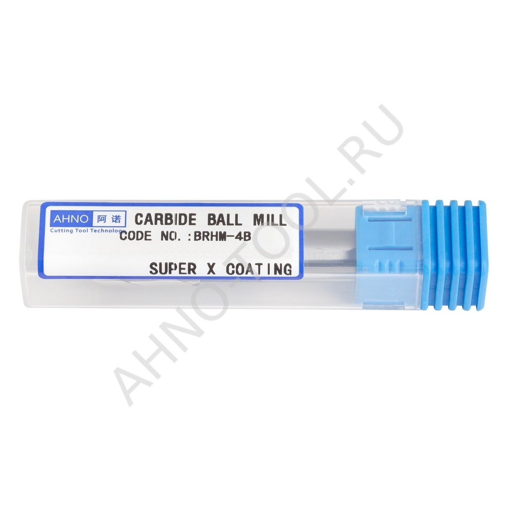 Фреза твердосплавная сферическая 10мм (L=75, l=20, хв=10) Z4 35° по закаленной стали BRHM-4B-R5.0 HR