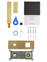 Смеситель для раковины встраиваемый WONZON & WOGHAND CUBE 2.0, Брашированное золото (WW-88869068-BG)