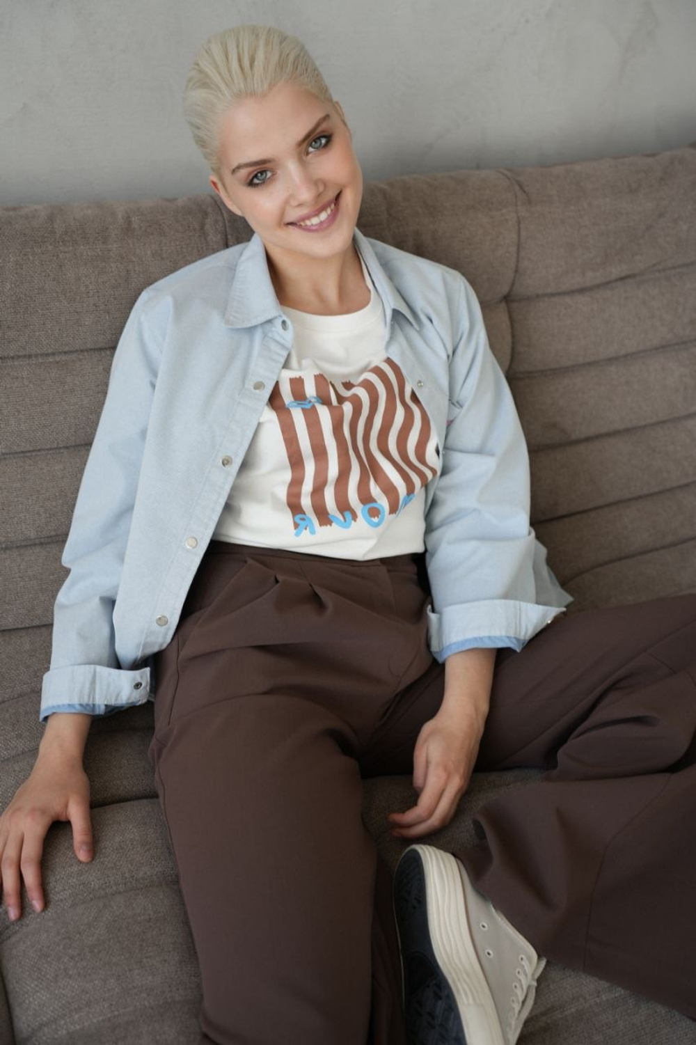 Рубашка женская 811