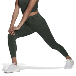 Женские теннисные брюки adidas Aeroknit Branded 7/8 Tight Women - Green