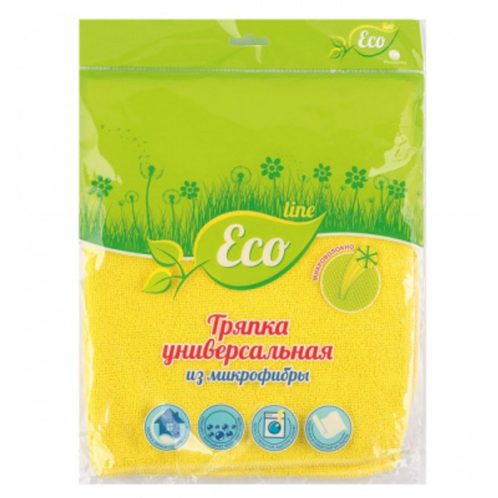 Салфетка универсальная Eco Line 30х30см микрофибра