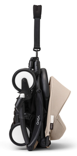 Коляска прогулочная Stokke YOYO3 рама чёрная Black Bonpoint Beige