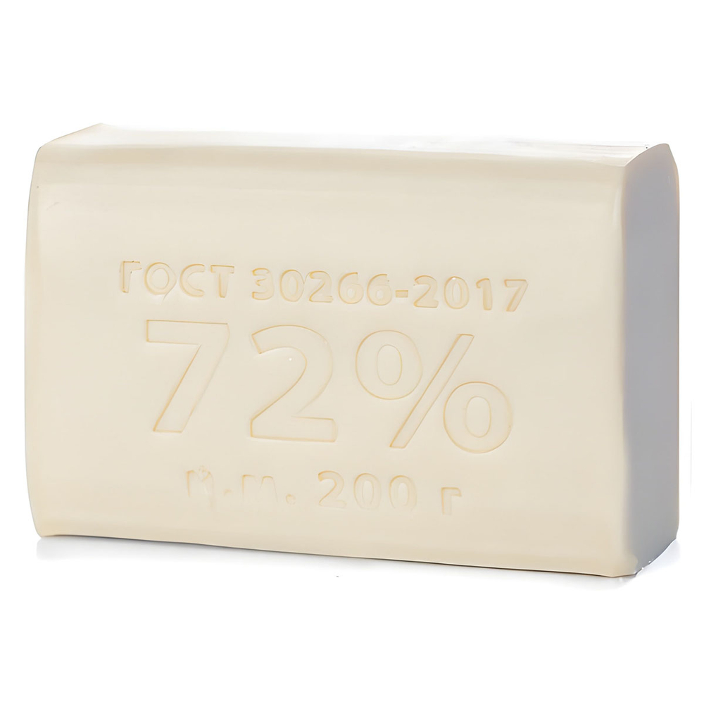 Хозяйственное мыло Мыловар 72% белое 200 г