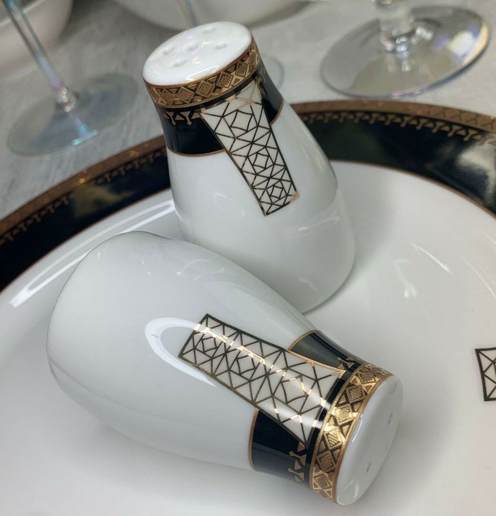 Lenardi 205-017 Набор солонок BLACK BACCARA в под.уп.(х48)