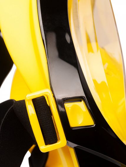 Маска полнолицевая Sargan Галактика премиум черная/желтая/желтая