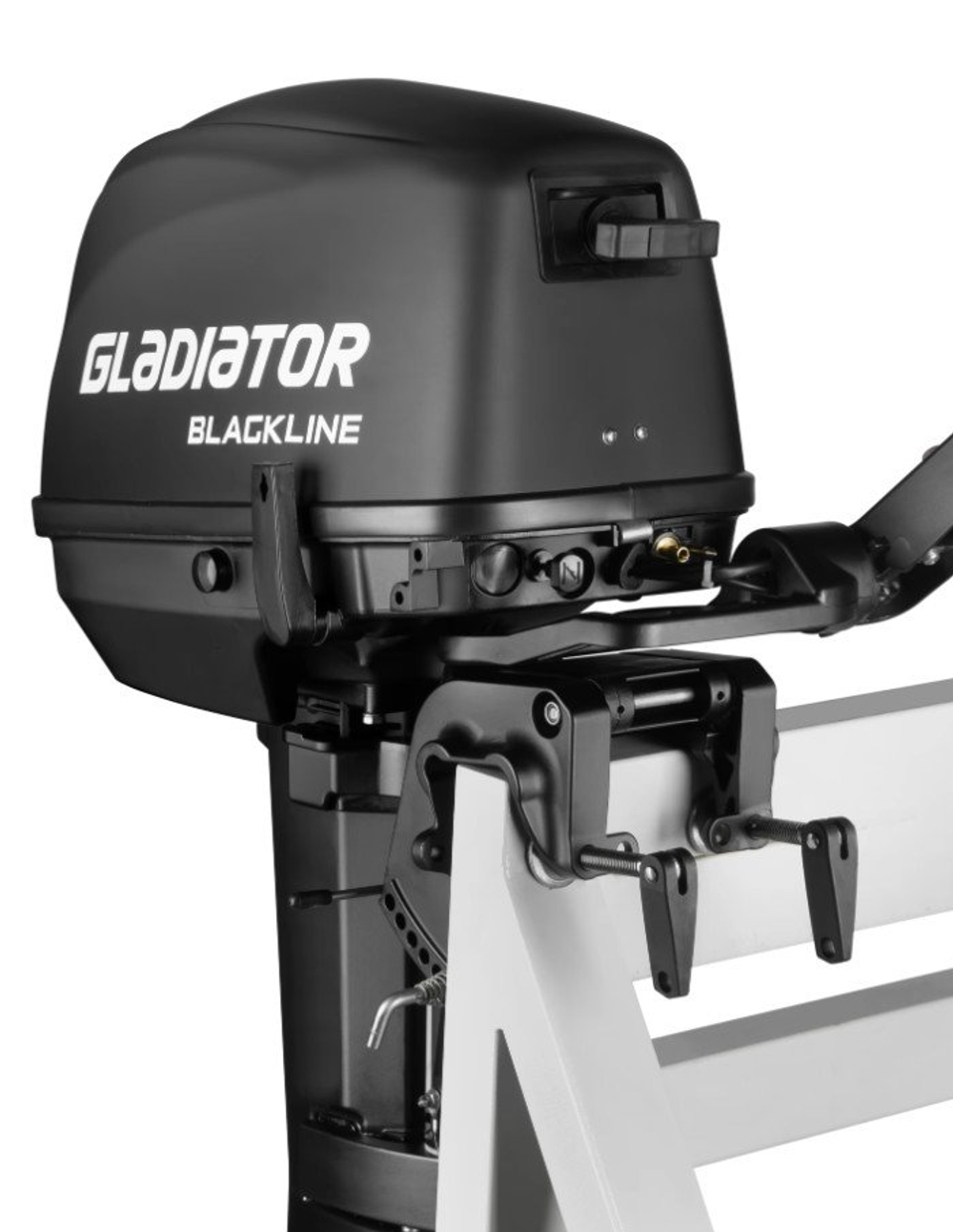 Мотор лодочный GLADIATOR G9.8FHS BLACK LINE 2т