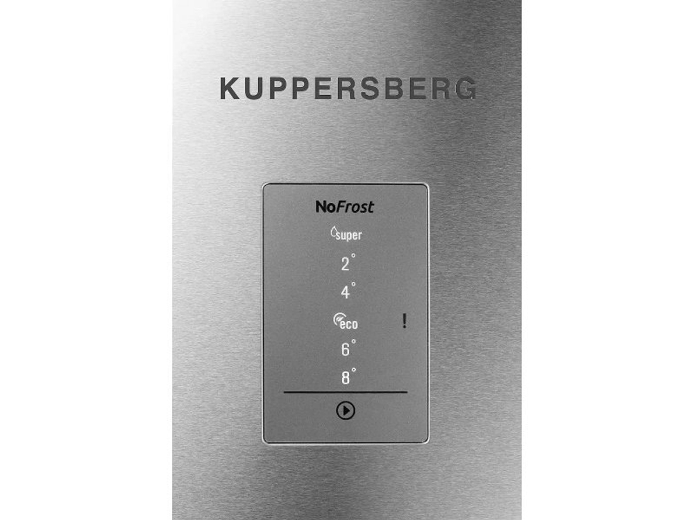 Холодильник Kuppersberg NRS 186 нержавеющая сталь