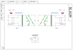 PCD фреза D.100x48x20+DKN Z=3+3 H=3 LH + RH