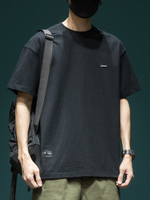 Летняя футболка с коротким рукавом мужская футболка с круглым воротом