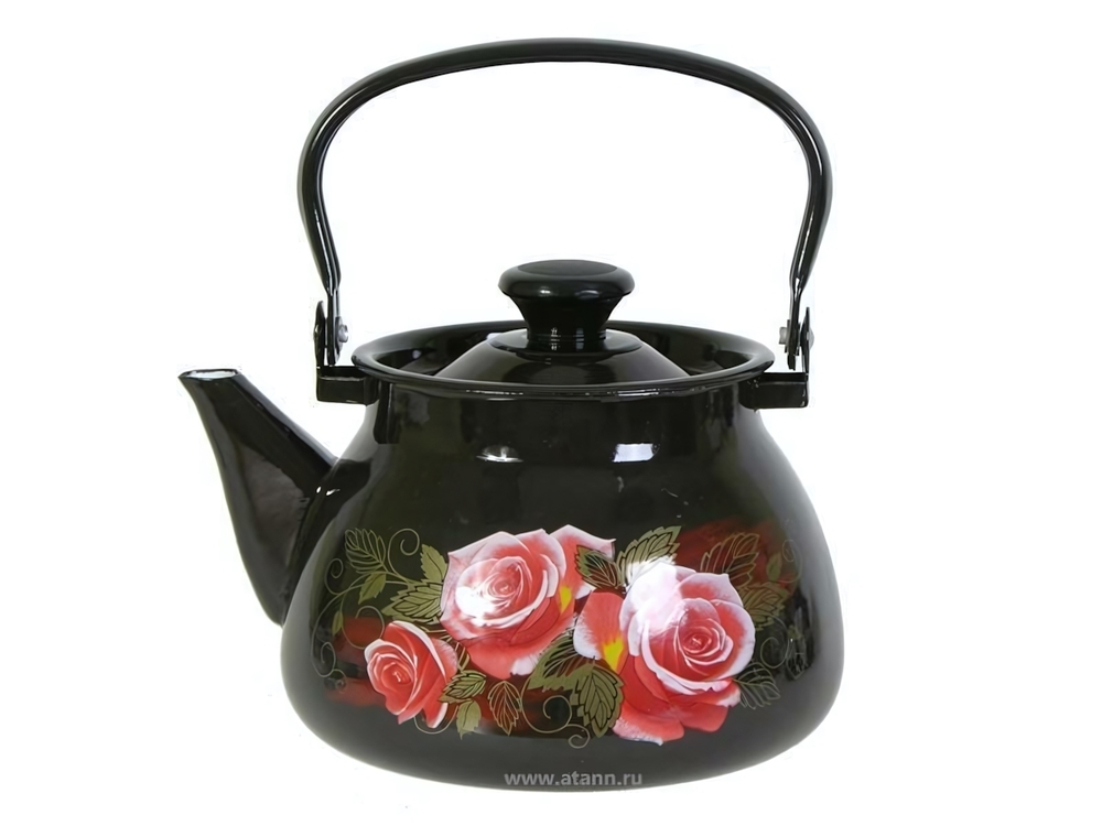 Чайник 3л с рисунком, цвет в ассортименте 21548