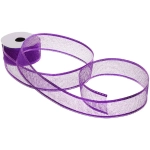 Лента для декорирования «Изящная» 4 см, 2,7 м, Фиолетовый (микс дизайнов)