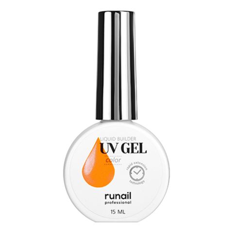 RuNail Professional UV Gel 15 ml Оранжевый 5403