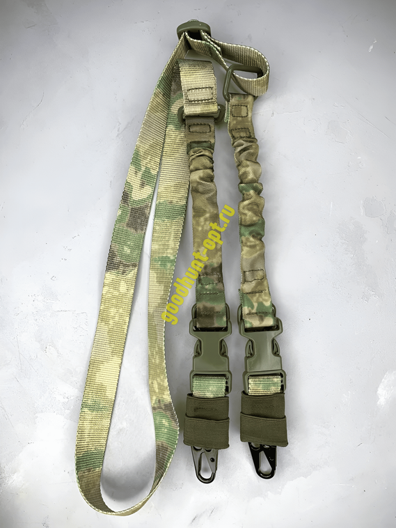 Тактический ремень на автомат двухточечный Мох